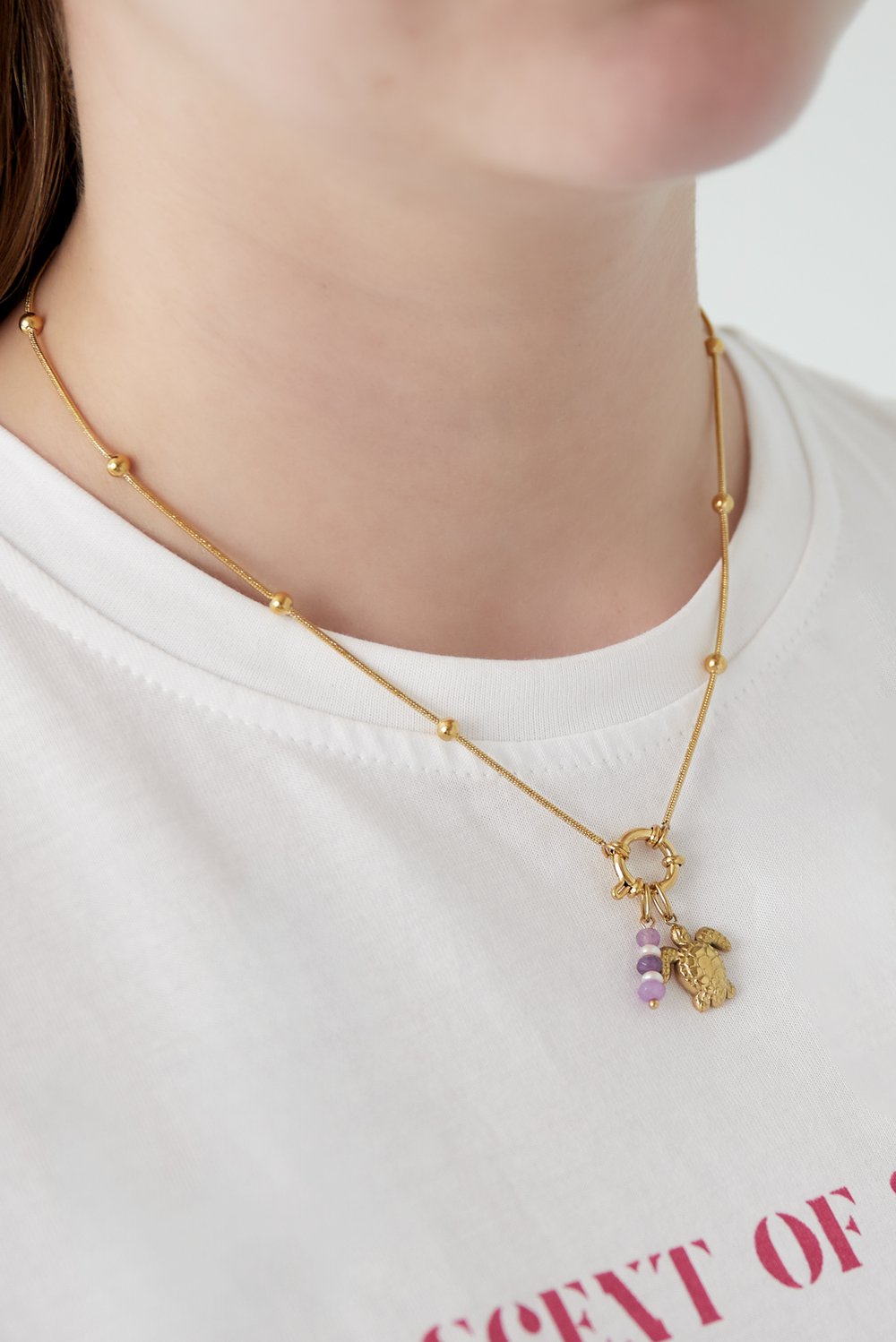Turtle DIY necklace h5Picture2